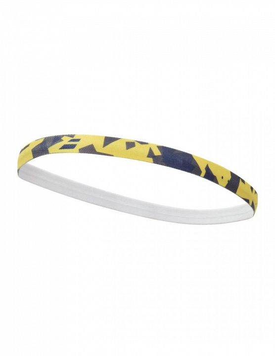 Babolat Elastic Woman Headband Yellow / Navy x3
